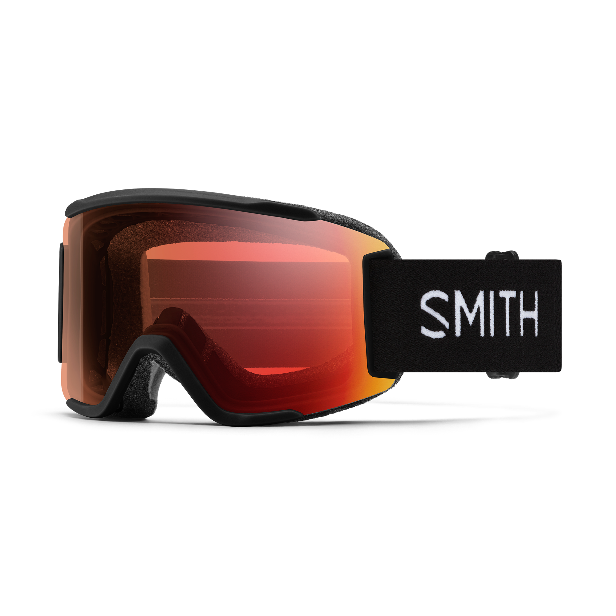 Squad S, Black  + ChromaPop™ Pro Photochromic Red Mirror Lens, hi-res