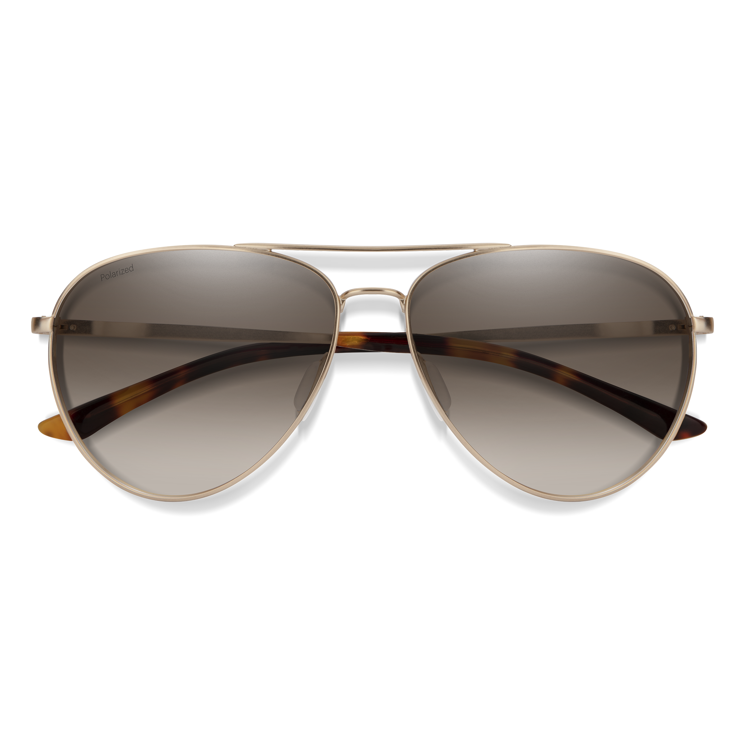 Layback, Matte Gold + Polarized Brown Gradient Lens, hi-res