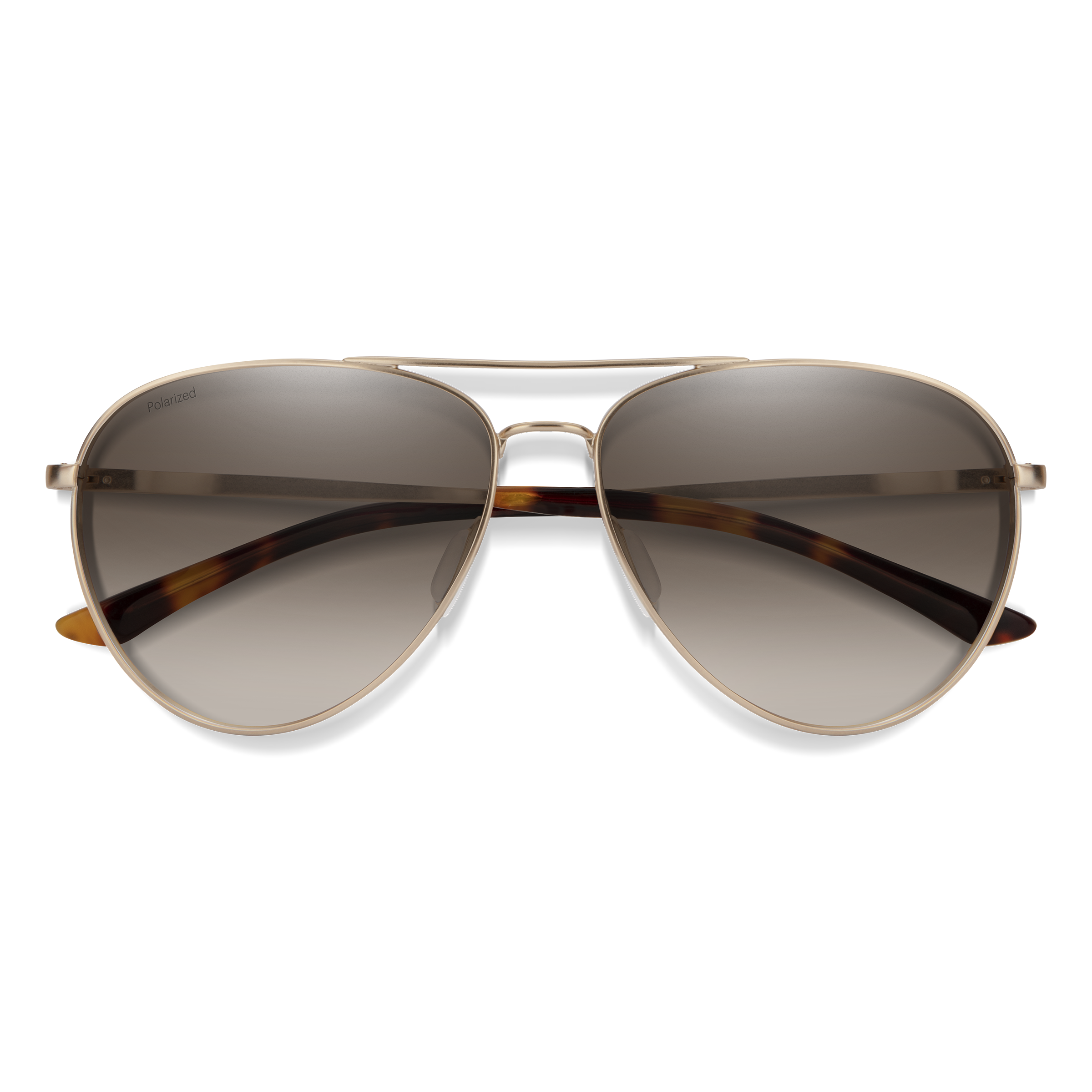 Layback, Matte Gold + Polarized Brown Gradient Lens, hi-res