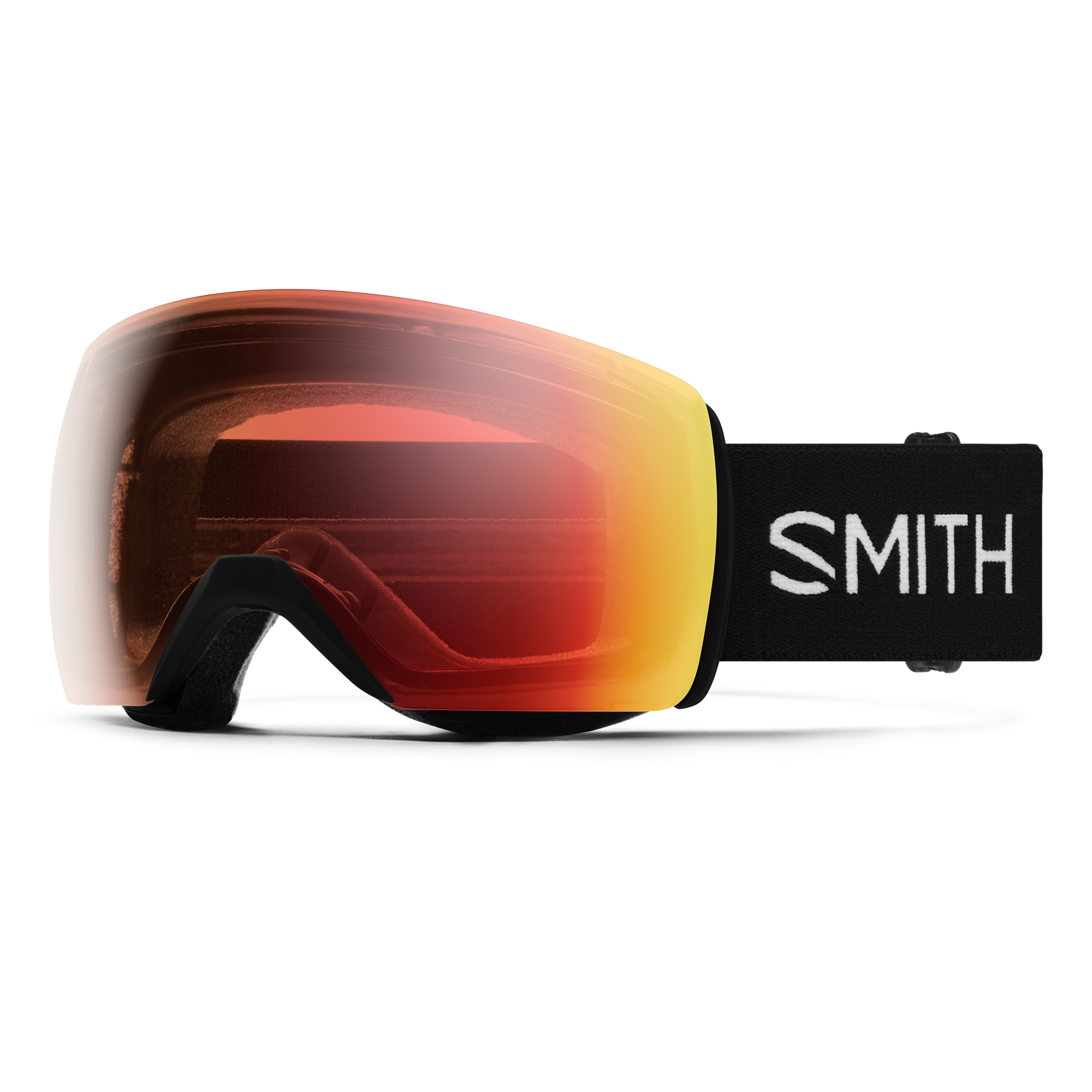 Skyline XL, Black + ChromaPop™ Pro Photochromic Red Mirror Lens, hi-res