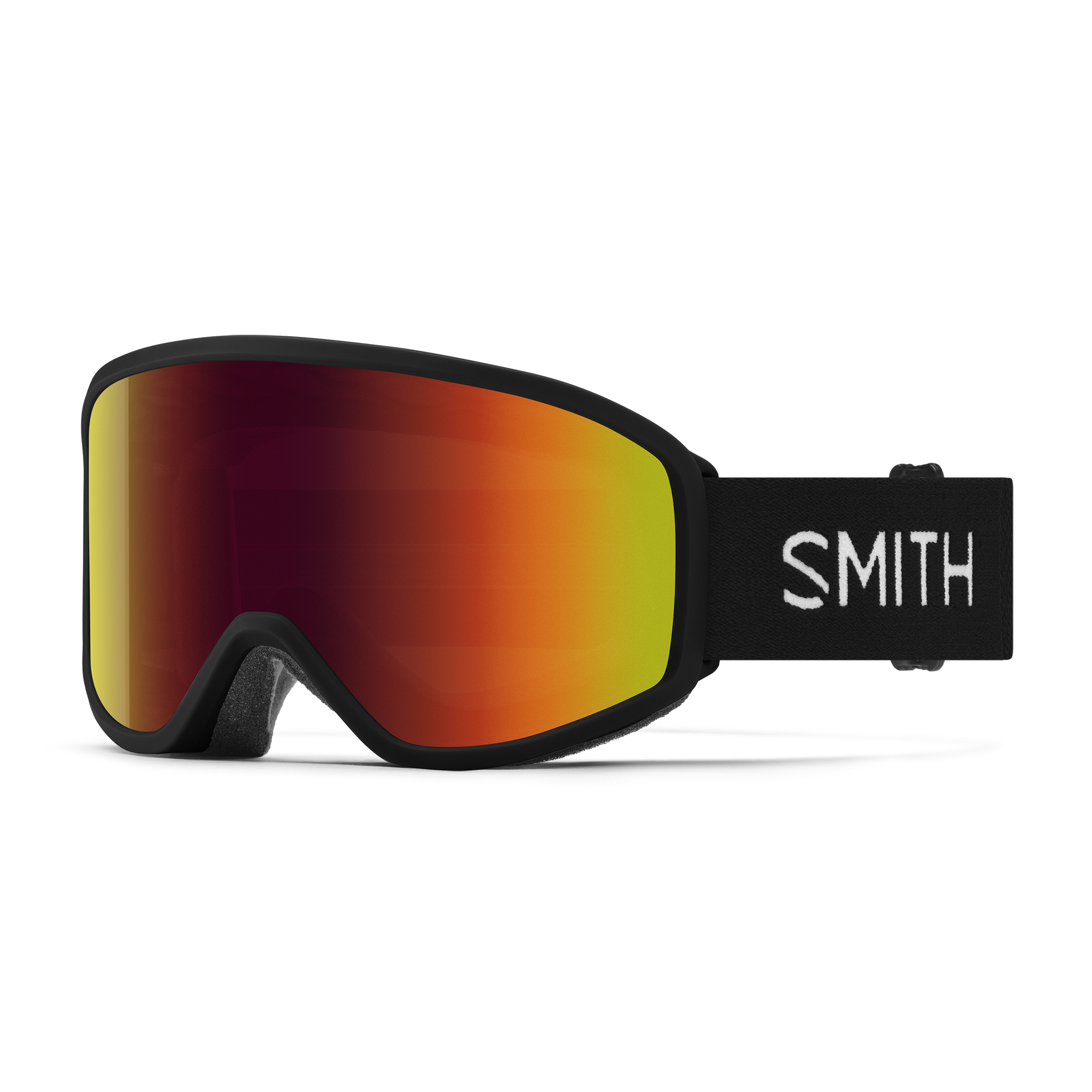 Reason OTG Low Bridge Fit, Black + Red Sol-X Mirror Lens, hi-res