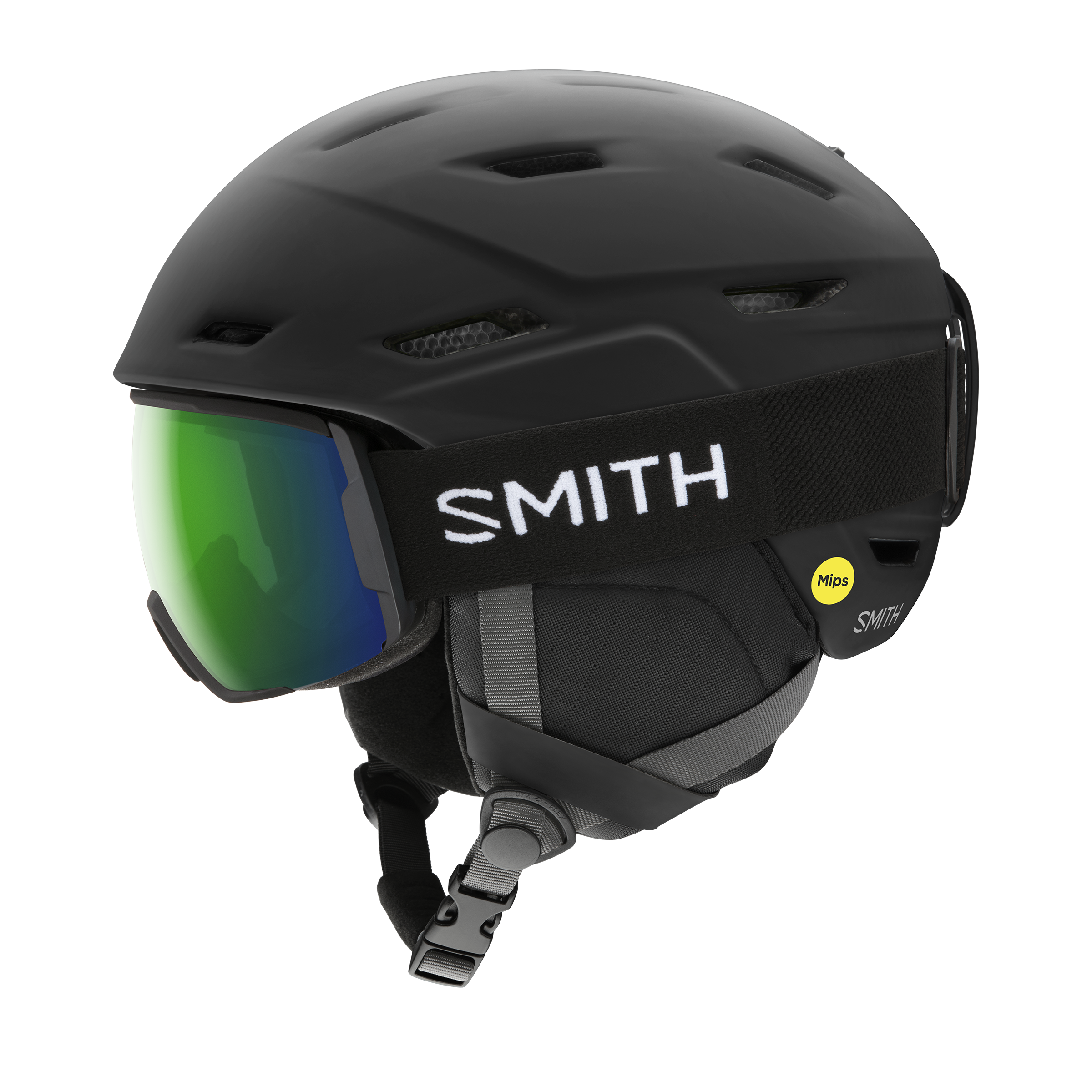 Smith 大人用 Mission MIPS スノーヘルメット マットラバ E006972U7 L