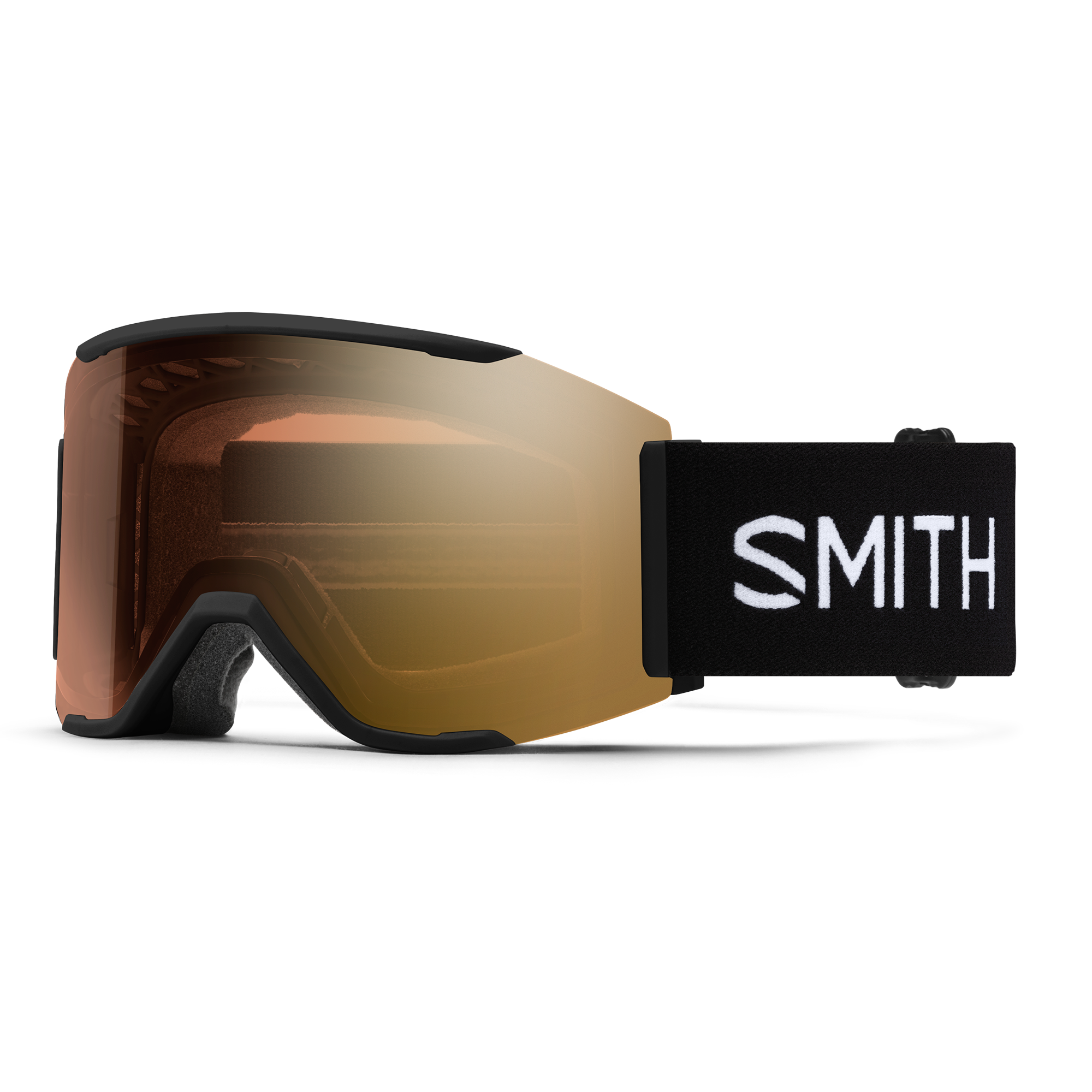 Squad MAG, Black + ChromaPop™ Pro Photochromic Gold Mirror Lens, hi-res