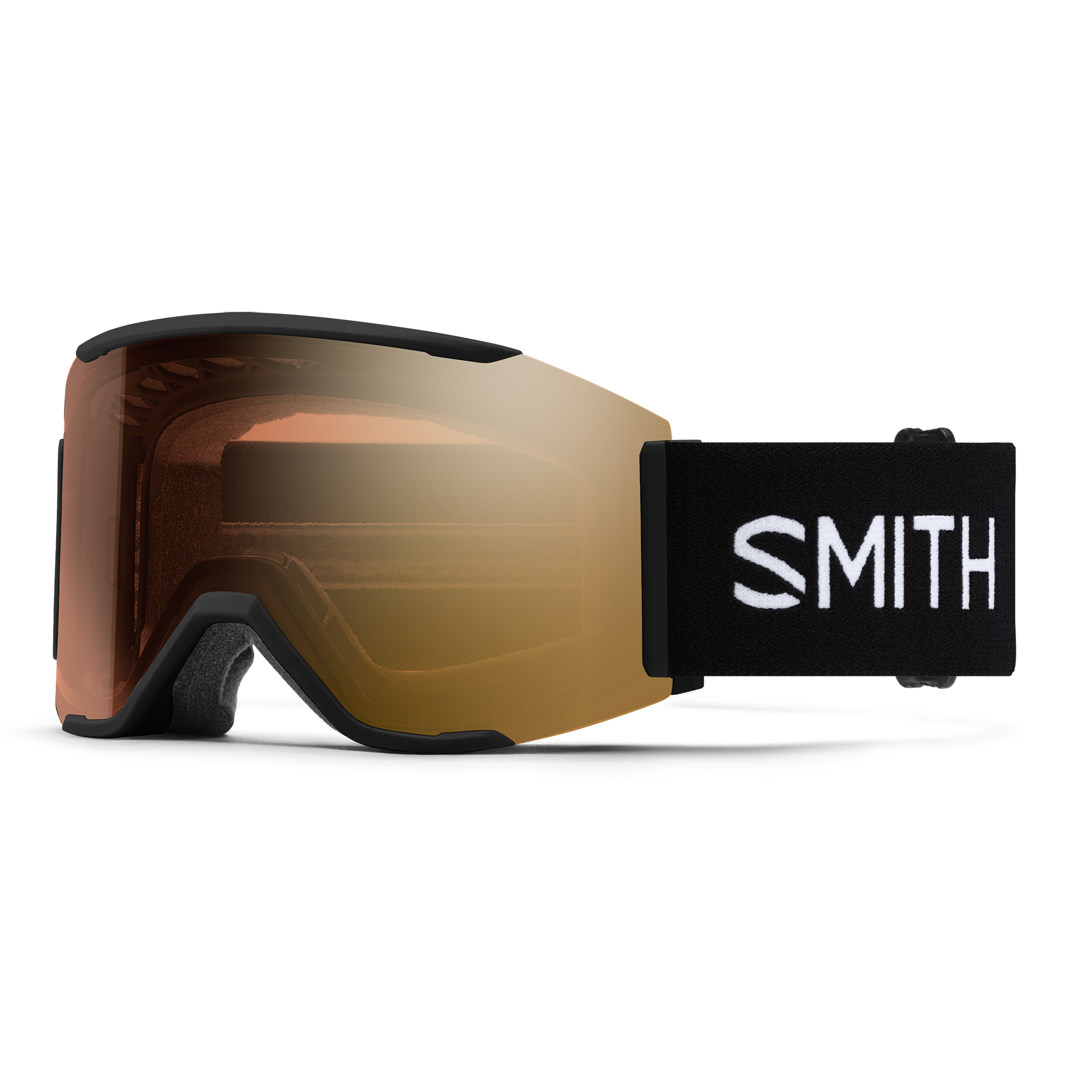 Squad MAG, Black + ChromaPop™ Pro Photochromic Gold Mirror Lens, hi-res