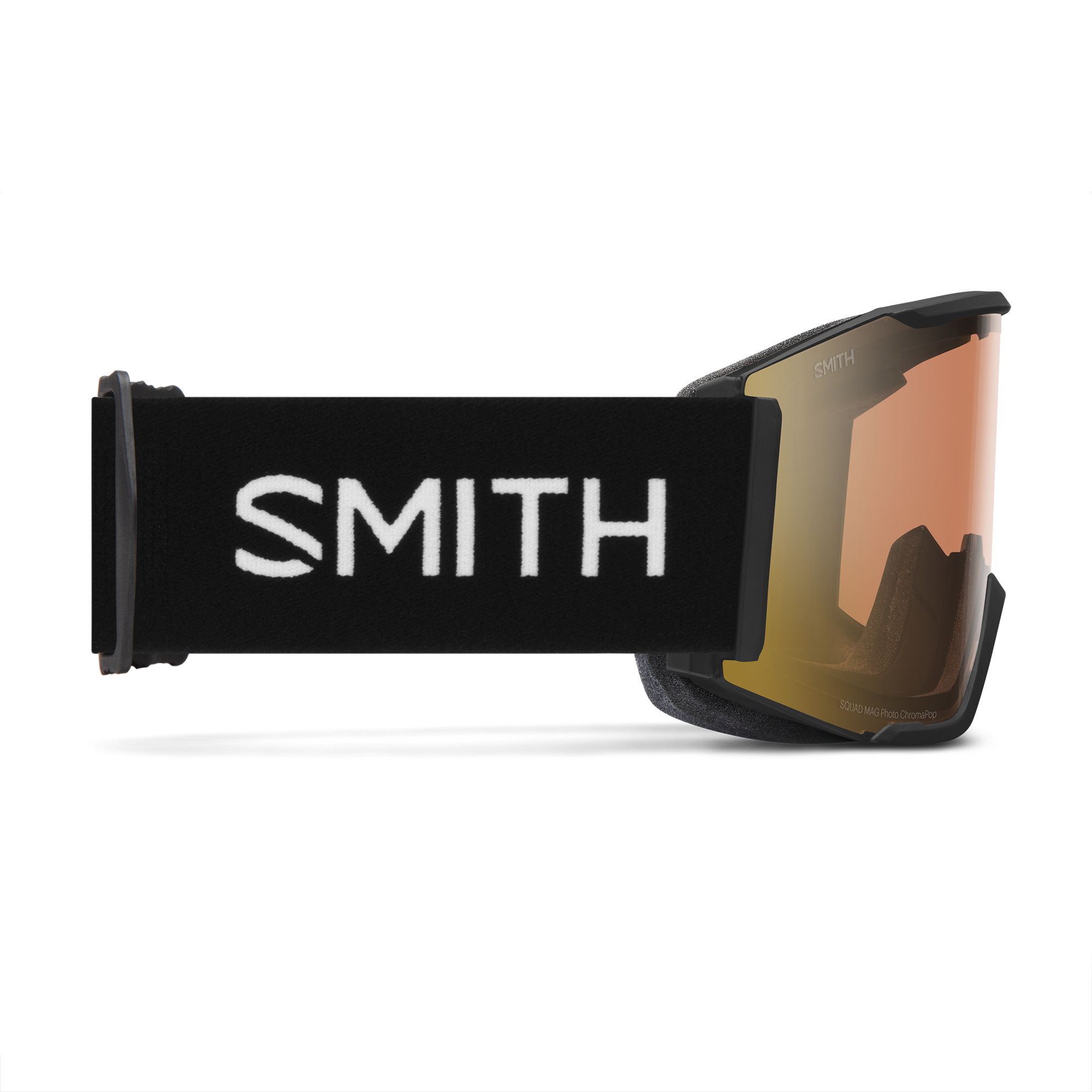 Squad MAG, Black + ChromaPop™ Pro Photochromic Gold Mirror Lens, hi-res