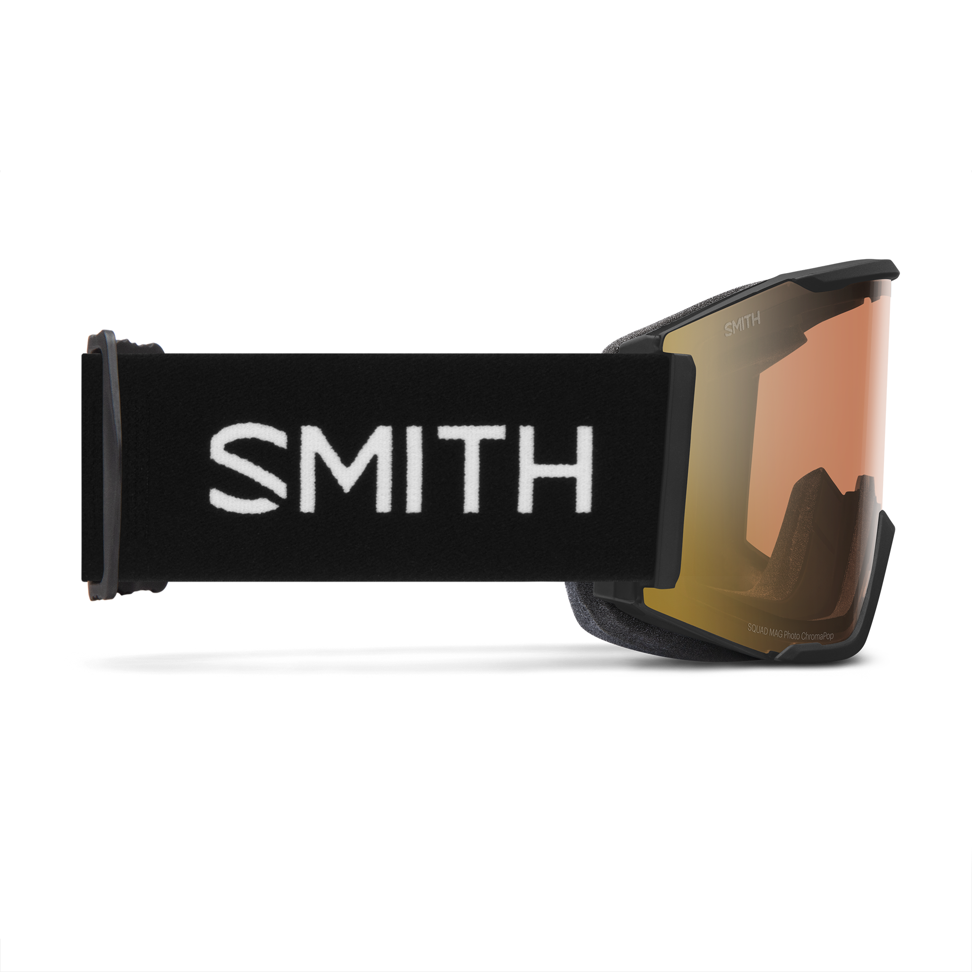 Squad MAG, Black + ChromaPop™ Pro Photochromic Gold Mirror Lens, hi-res