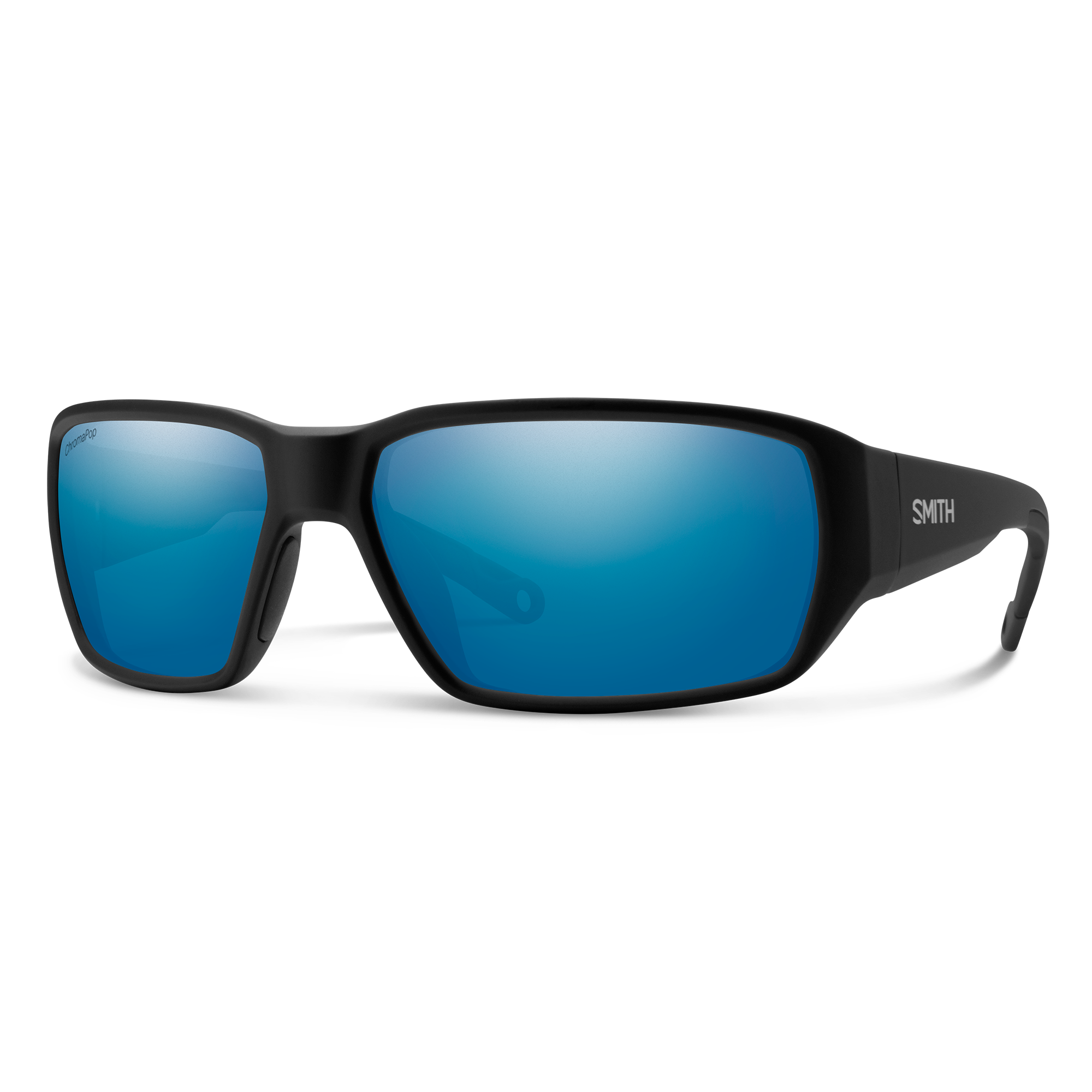 Hookset, Matte Black + ChromaPop™ Glass Polarized Blue Mirror, hi-res