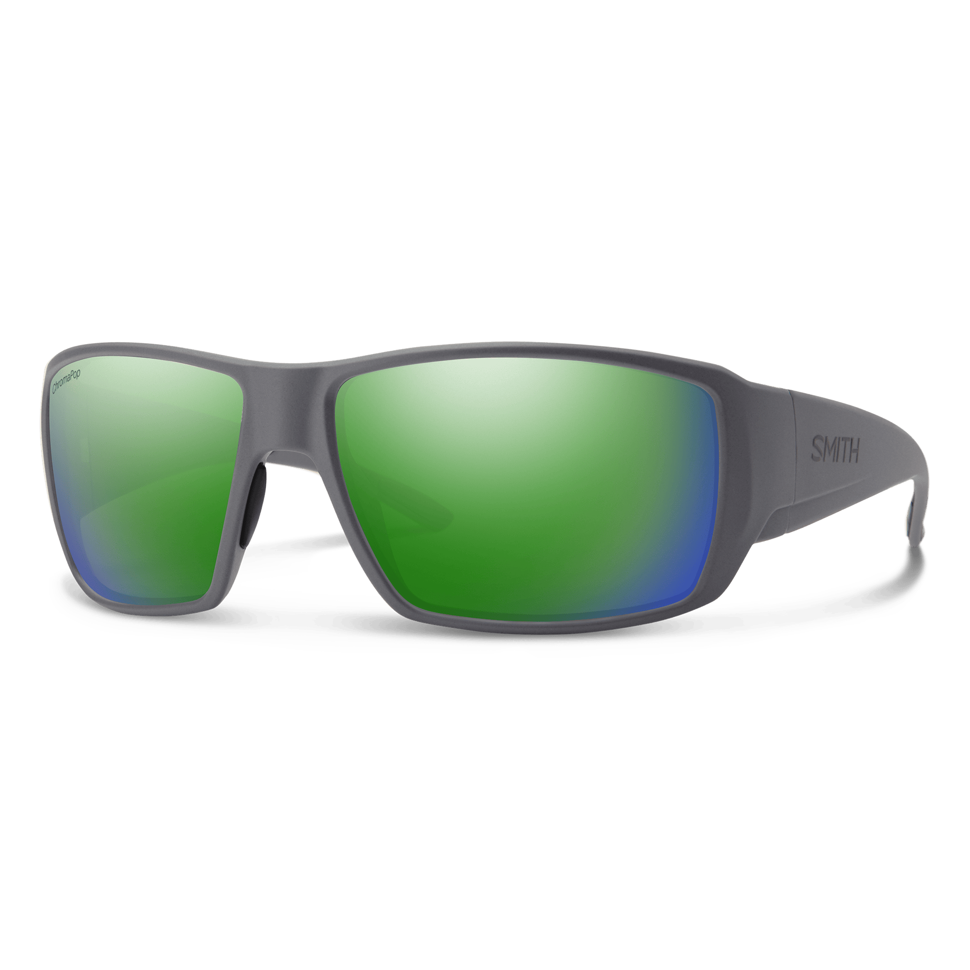 Guide's Choice, Matte Cement + ChromaPop Polarized Green Mirror Lens, hi-res