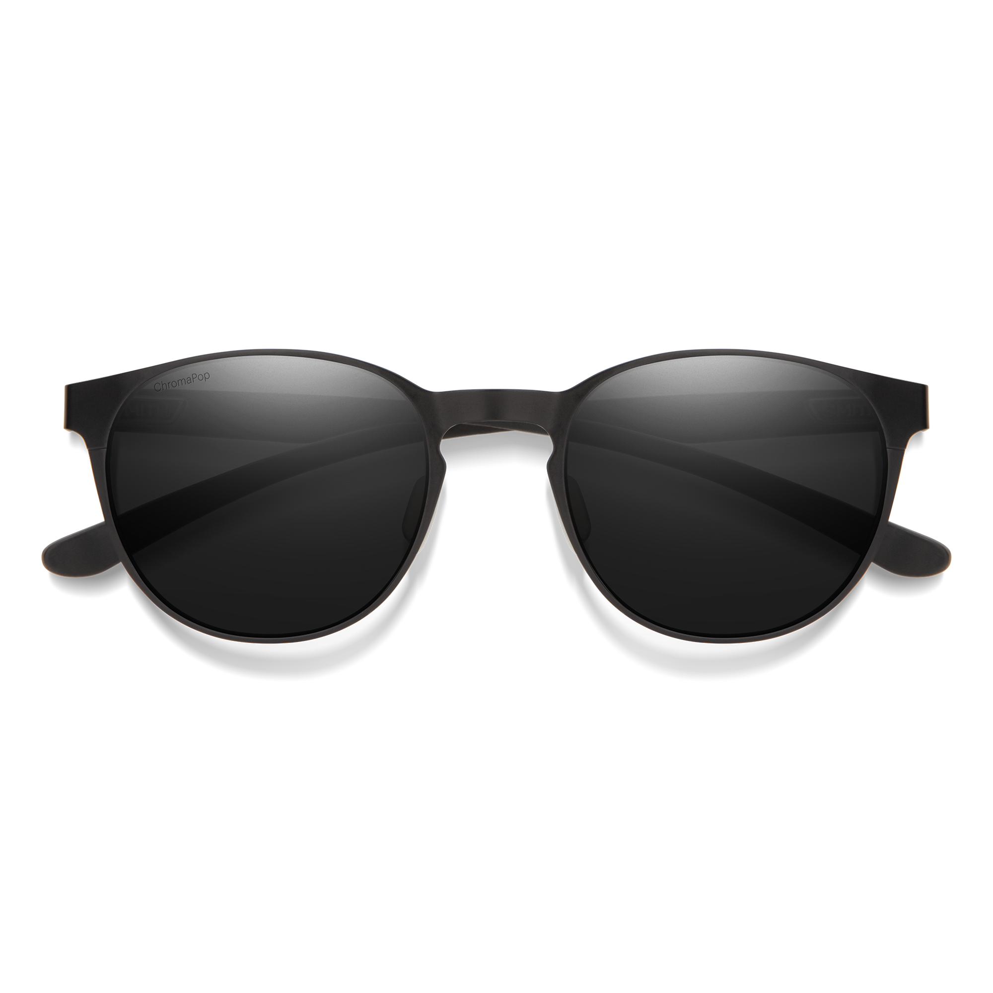 Eastbank Metal, Matte Black + ChromaPop Polarized Black Lens, hi-res