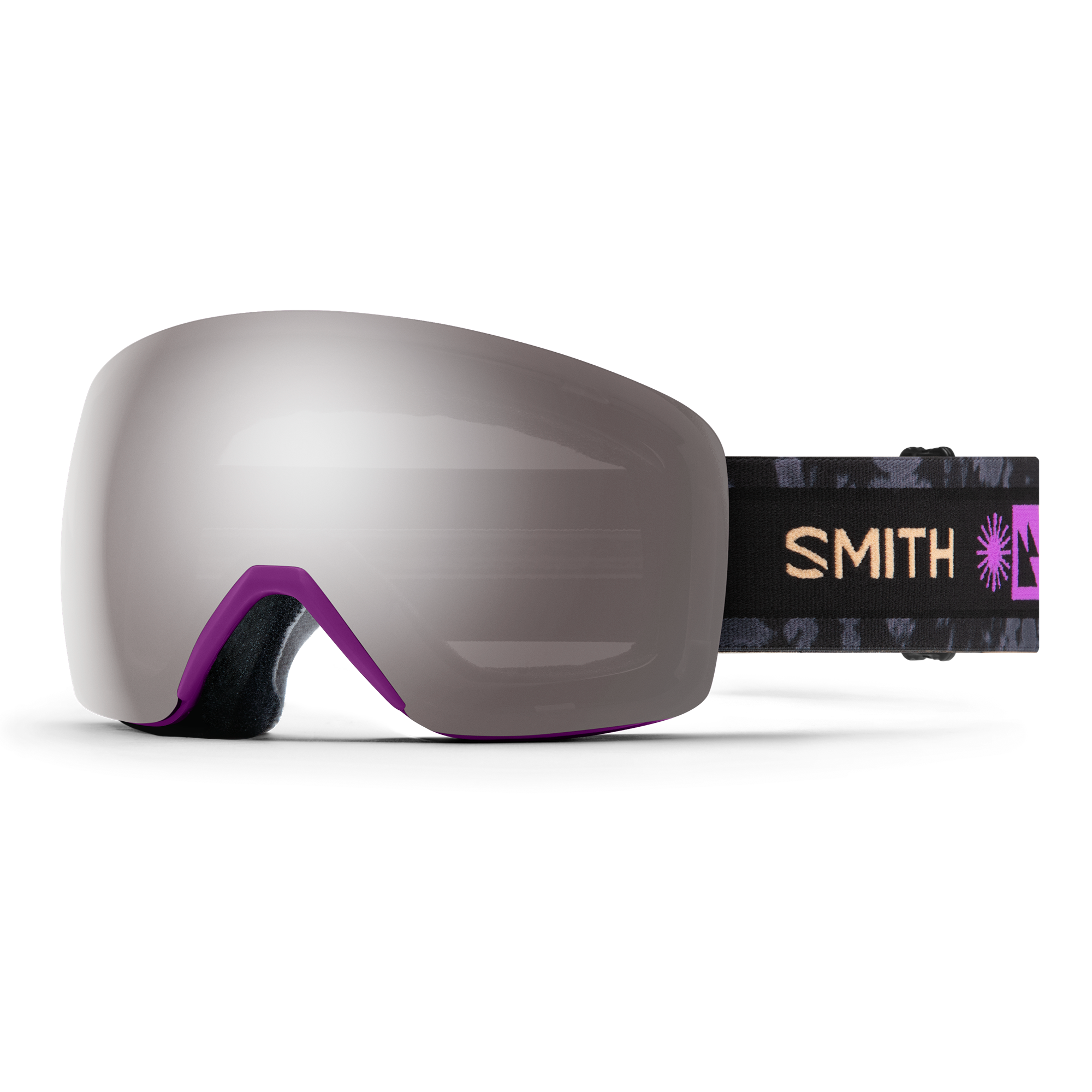 Skyline, Vivid Violet + ChromaPop™ Sun Platinum Mirror Lens, hi-res