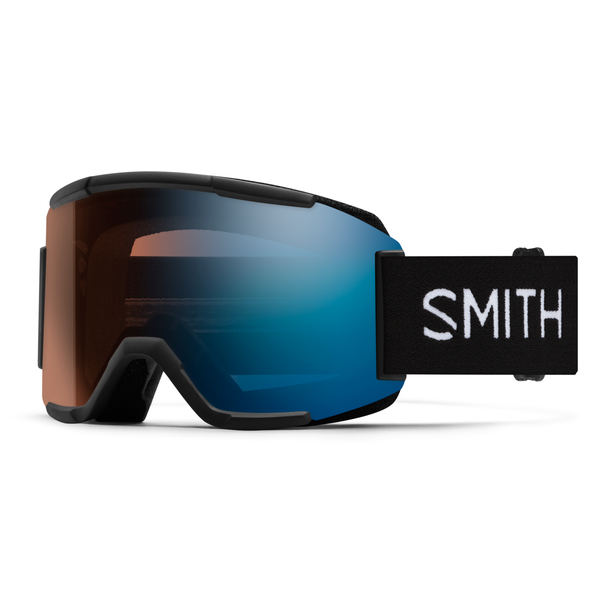 Squad, Black  + ChromaPop™ Pro Photochromic  Blue Mirror Lens, hi-res