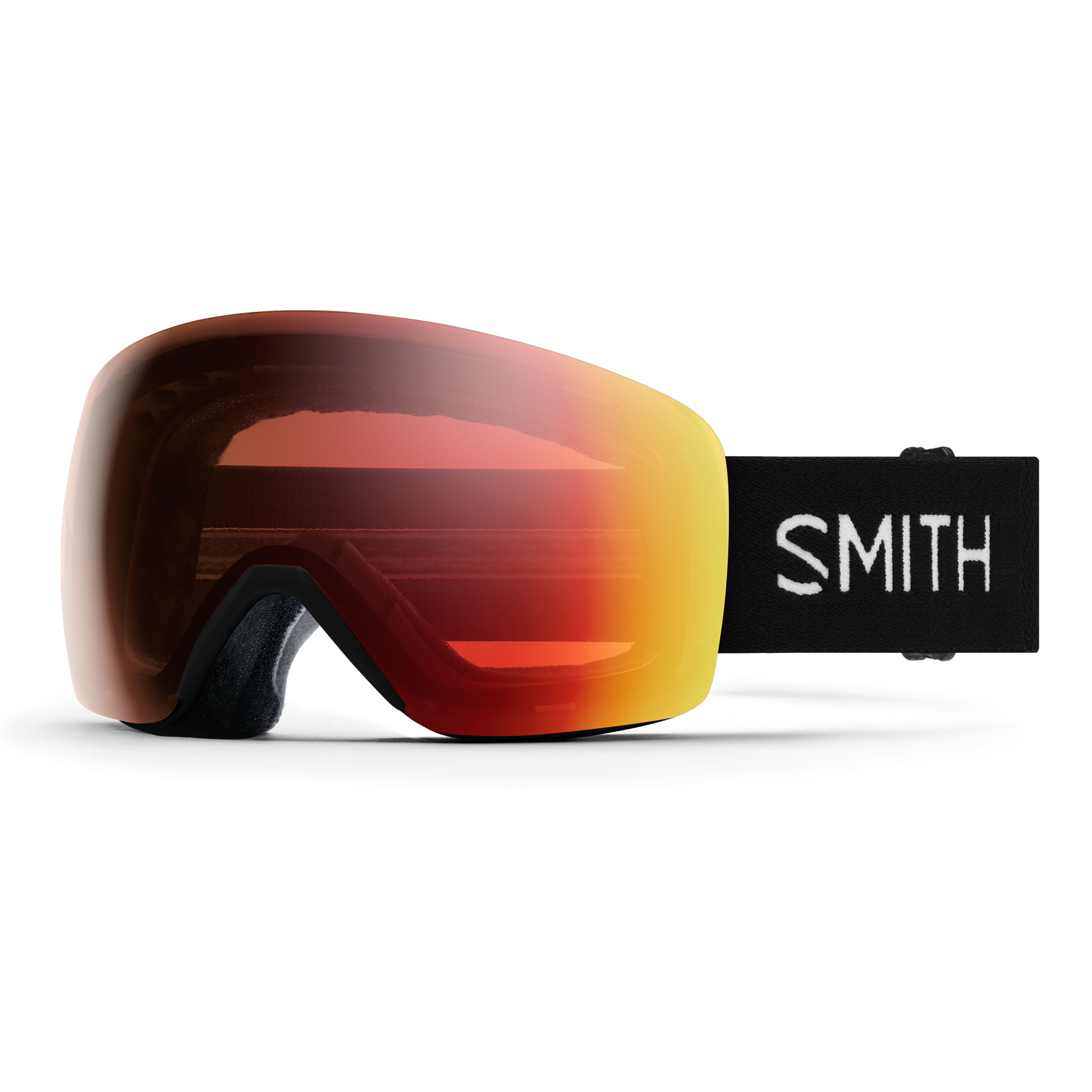 Skyline, Black + ChromaPop™ Pro Photochromic Red Mirror Lens, hi-res