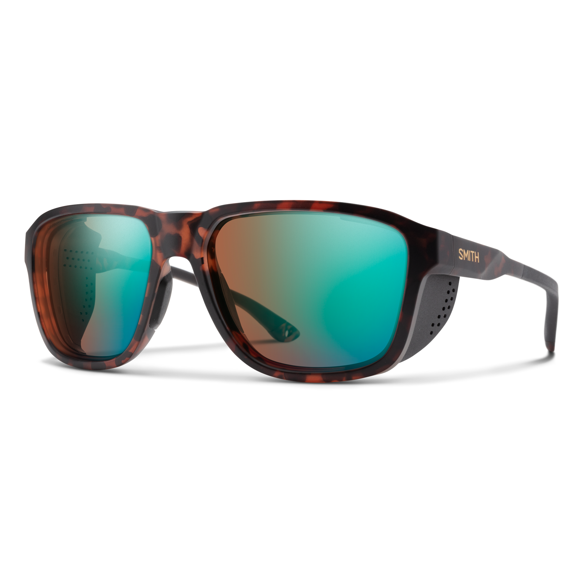 Embark, Matte Tortoise + ChromaPop Glacier Photochromic Copper Opal Mirror Lens, hi-res