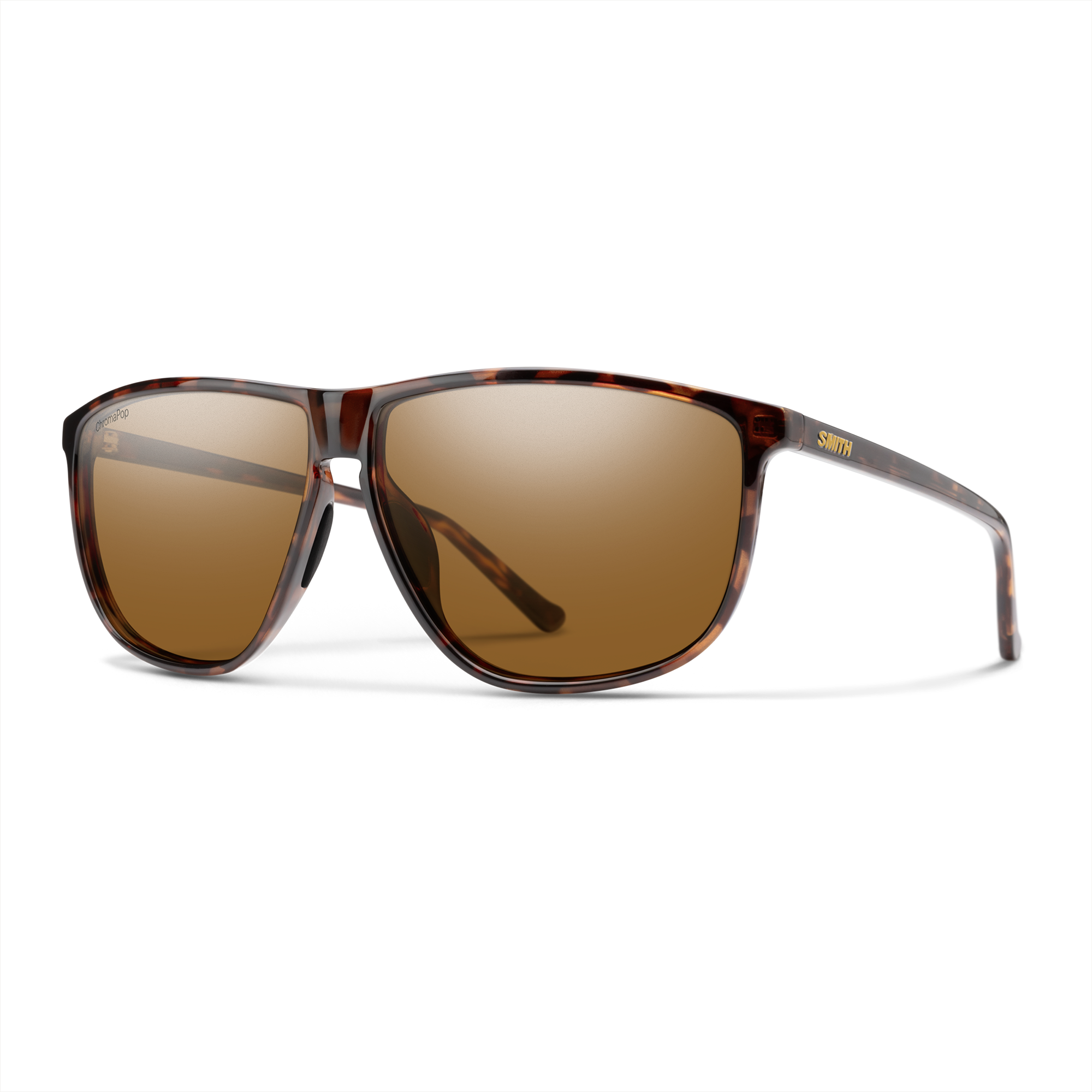 Buy Ted Smith Pilot Brown Graded Polycarbonate Sunglasses For Men Women at