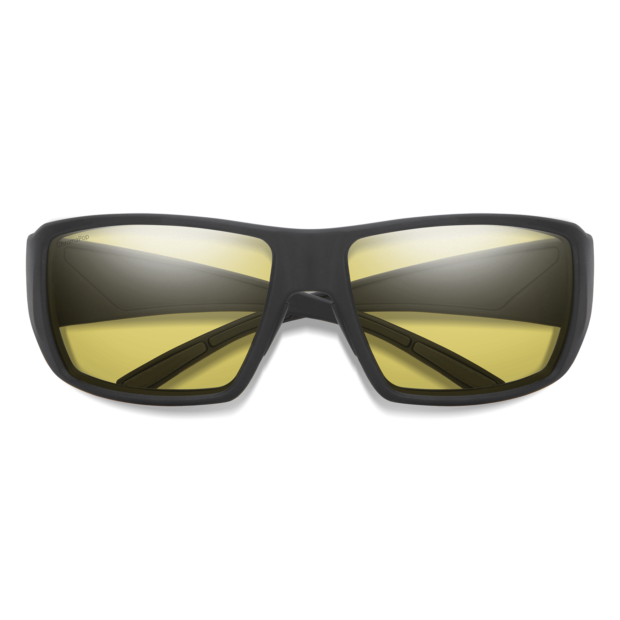 Guide's Choice, Matte Black + ChromaPop Glass Polarized Low Light Yellow Lens, hi-res