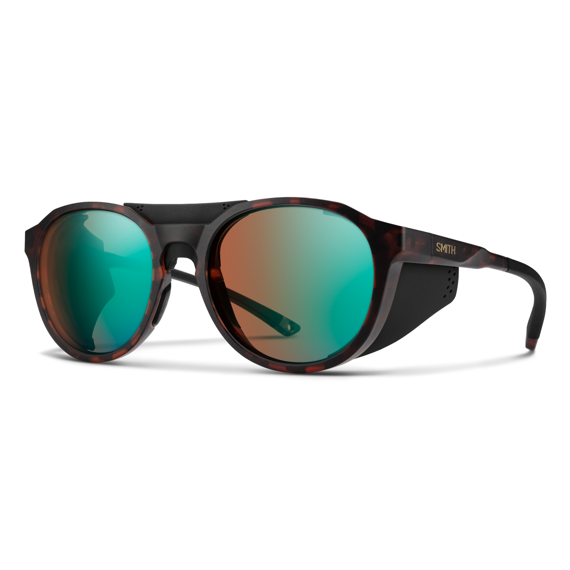 Venture, Matte Tortoise + ChromaPop™ Glacier Photochromic Opal Mirror Lens, hi-res