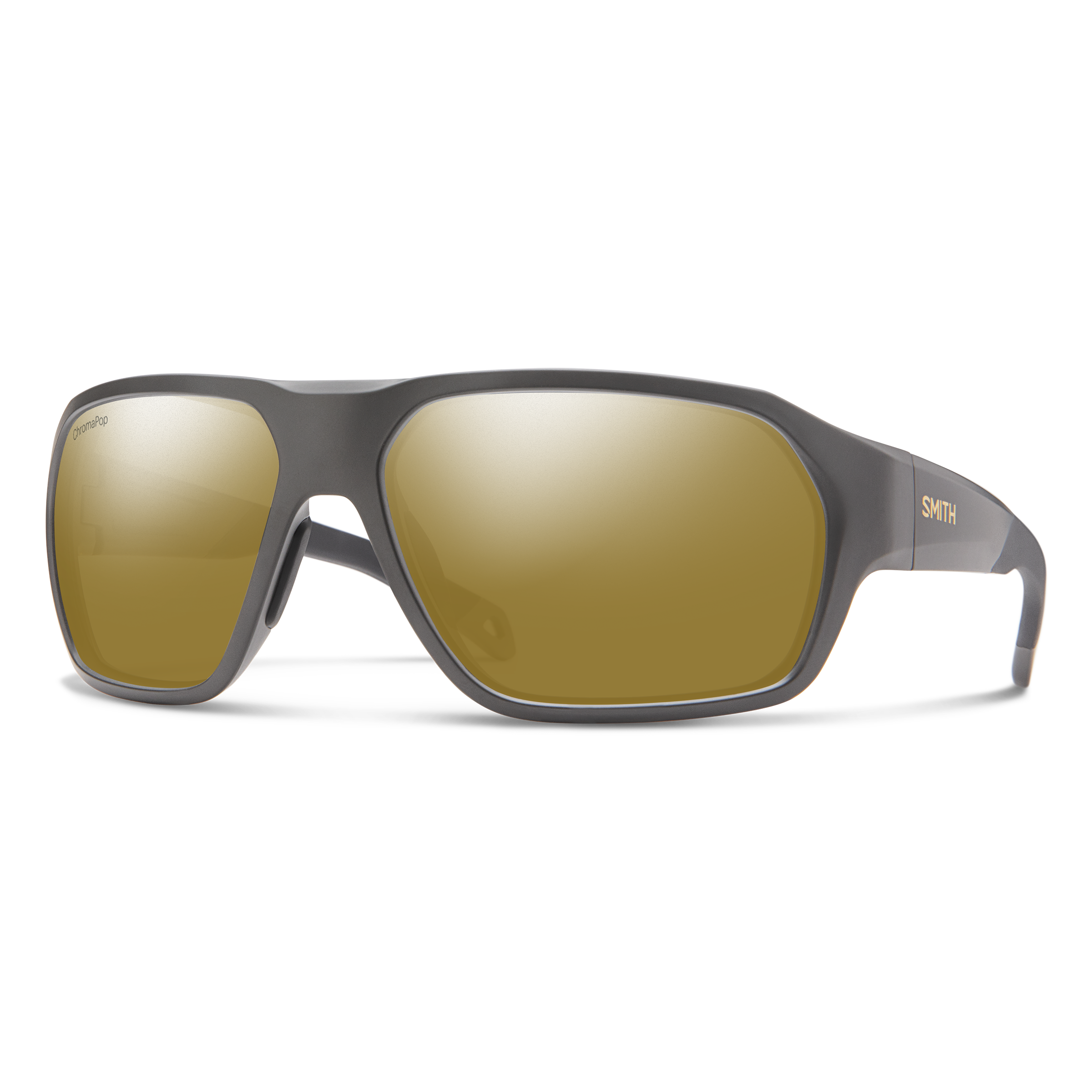 Deckboss, Matte Gravy + ChromaPop Polarized Bronze Mirror Lens, hi-res