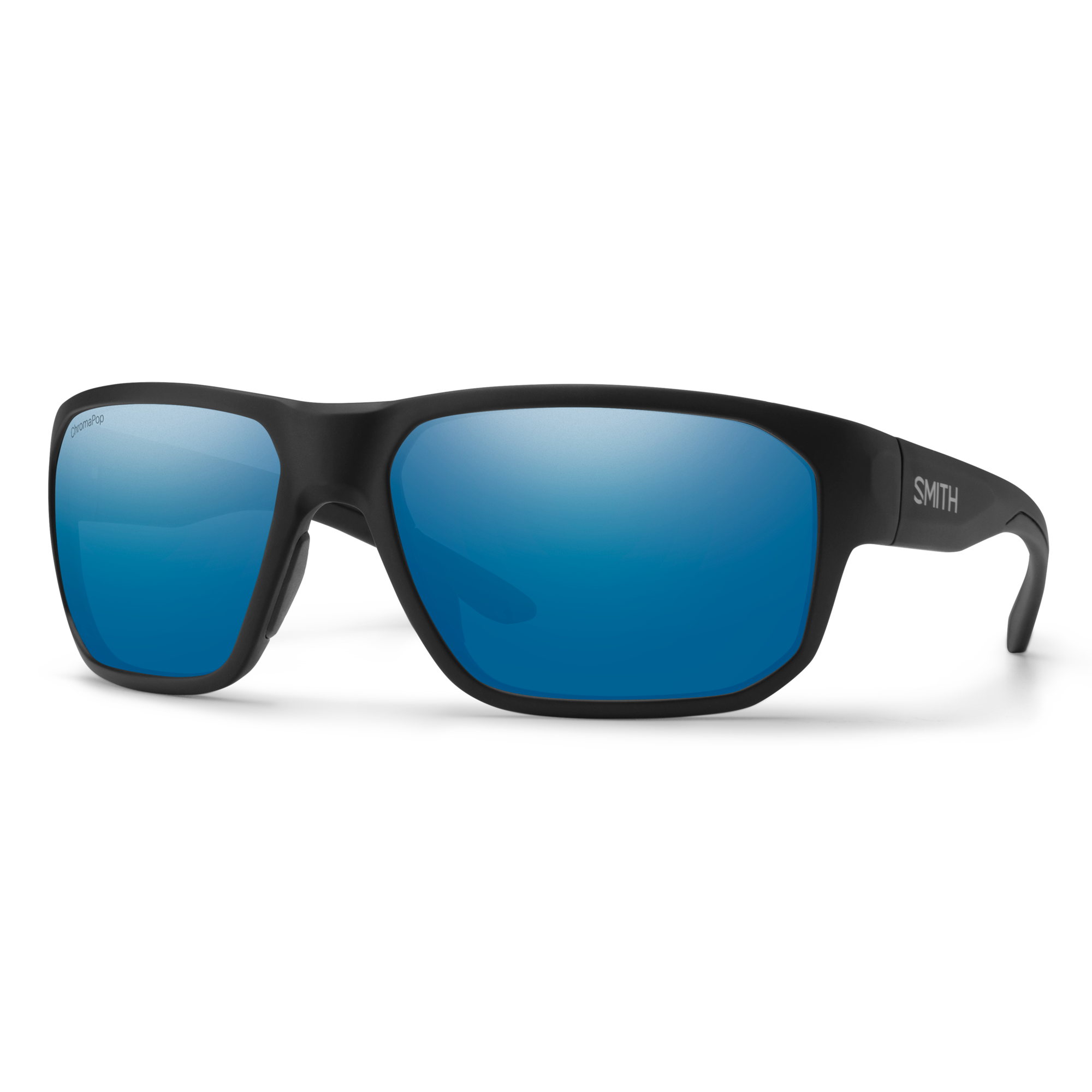 Arvo, Matte Black + ChromaPop™ Glass Polarized Blue Mirror, hi-res