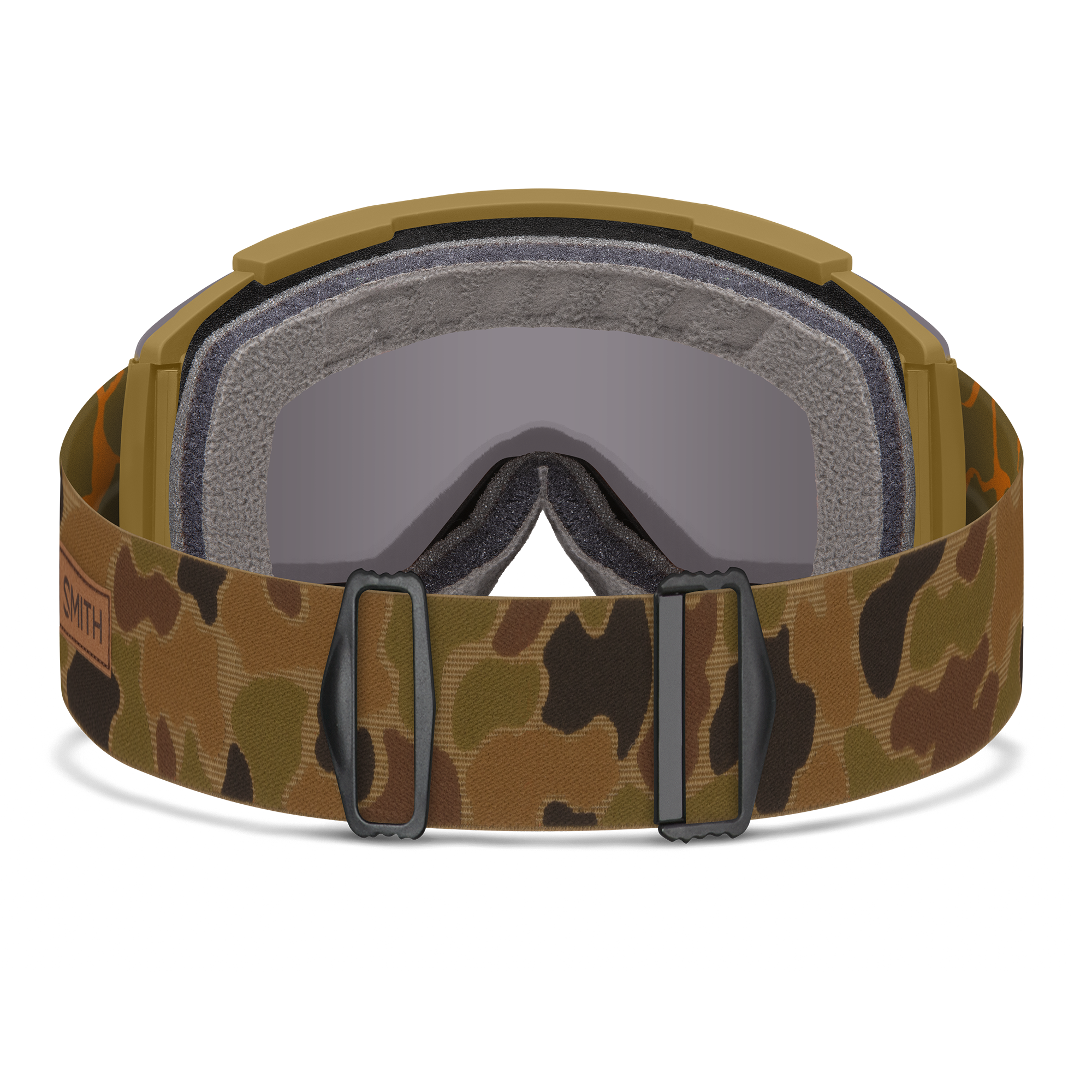 Squad XL Low Bridge Fit, Coyote Pow Hunter + ChromaPop™ Sun Black Gold Mirror Lens, hi-res