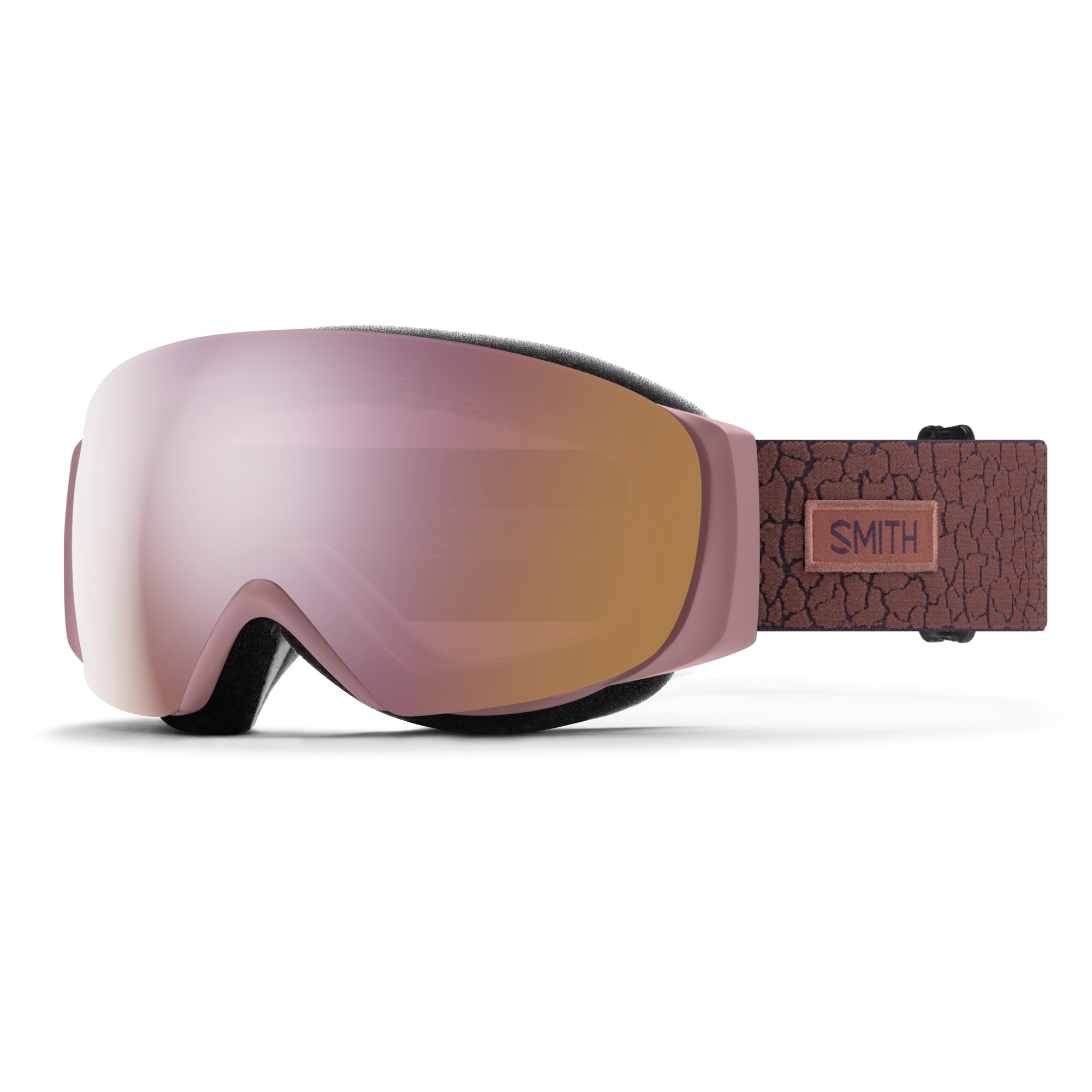 I/O MAG S Low Bridge Fit, Dusk Crackle + ChromaPop™ Everyday Rose Gold Mirror Lens, hi-res